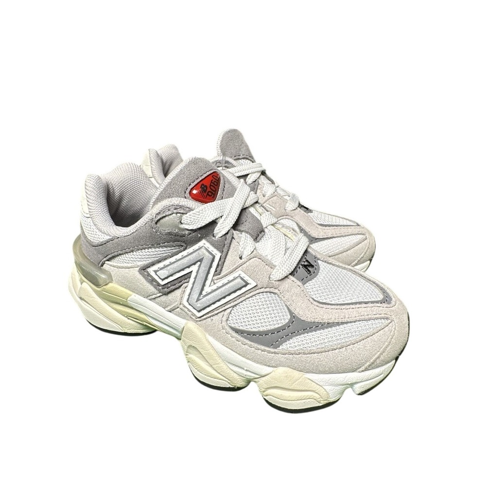 New Balance 9060 Rain Cloud Grey PC9060GY Kids Size 11C Preschool Sneakers